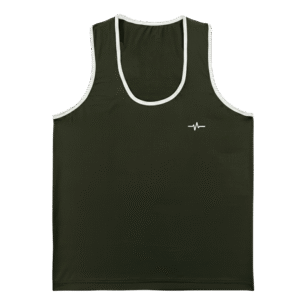 Tank Top Olive Green Front
