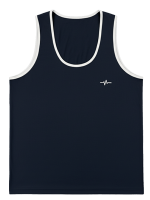 Tank Top Blue Front